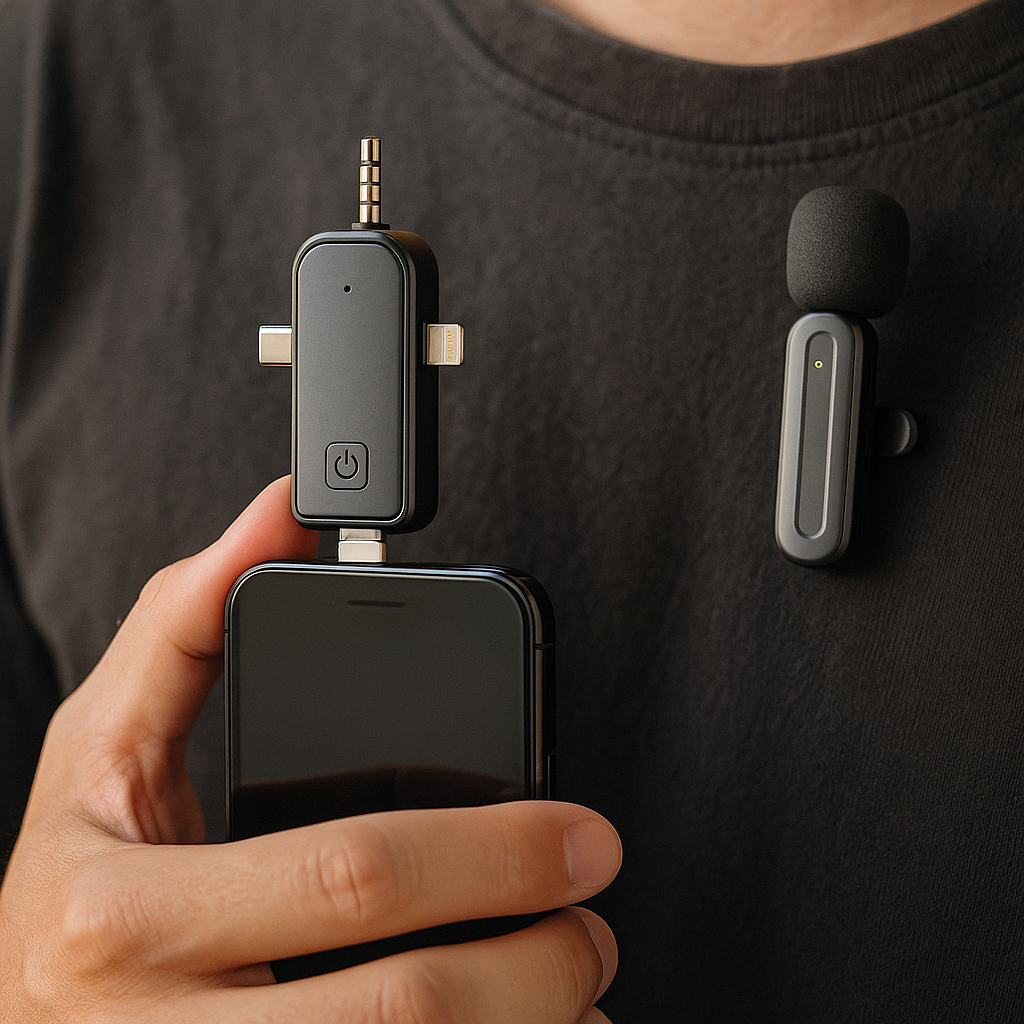Microfono inalambrico para Smartphones