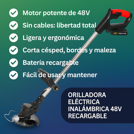 Corta Cesped Portatil  CortaPro 48V – Precisión con potencia