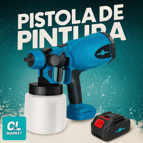 Pistola De Pintura PaintPro Max™ 2 baterias 48V