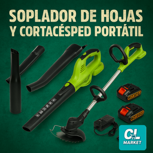 Combo Jardinero GreenPower Duo. 2 Baterias 48V