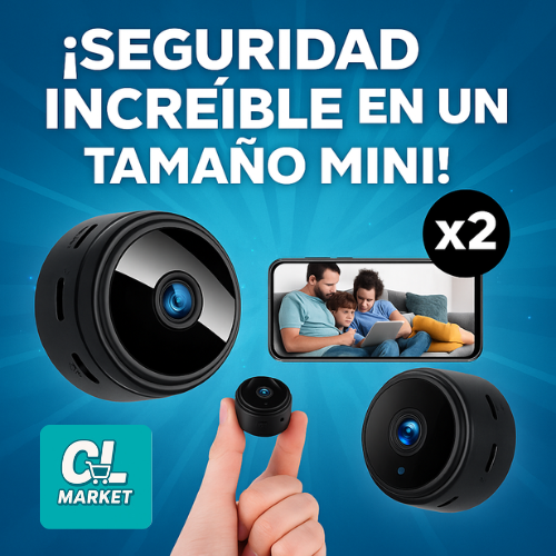 Mini Camara De seguridad GuardMag La seguridad que cabe en tu bolsillo
