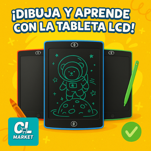 Table De Dibujo LCD La tablet que crece con tu hijo