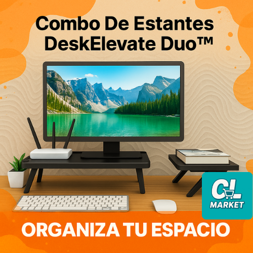 Combo De Estante DeskElevate Duo™