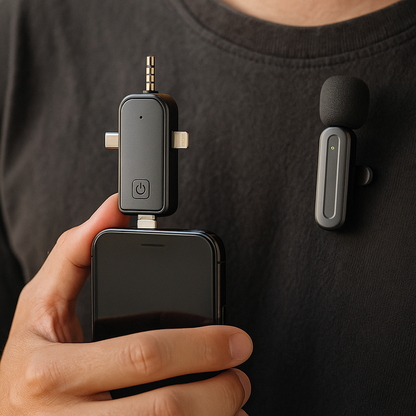 Microfono inalambrico para Smartphones