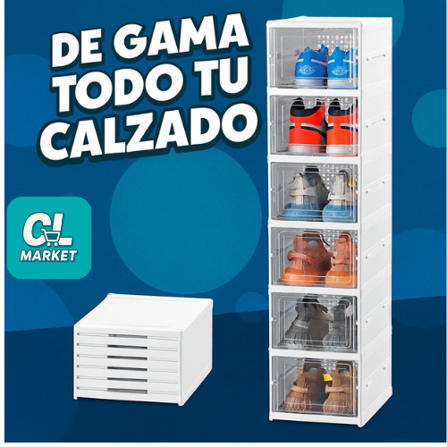Zapatera de 6 Niveles ShoeTower™